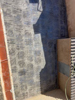 Hormigón impreso para exteriores