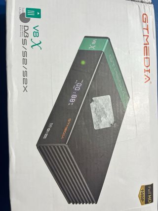 Receptor Satélite GT MEDIA V8 X DVB-S2