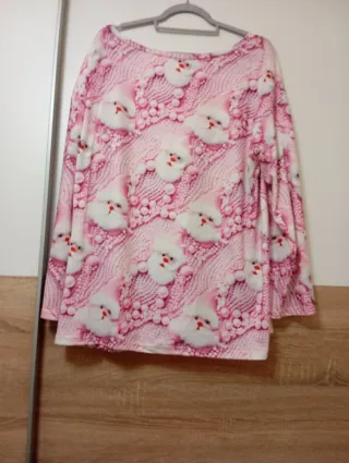 Suéter de Papá Noel Rosa