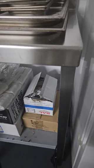 Mesa Cocina Aluminio 70x100x86 Marca EDENOX