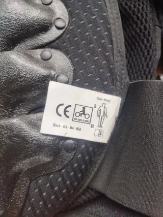 peto motocross niño