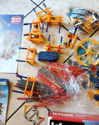 K'nex lotto Thrill Rides e altro come da foto