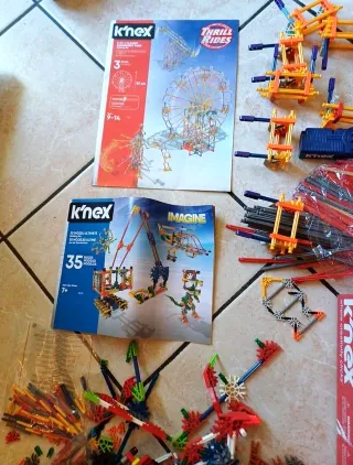 K'nex lotto Thrill Rides e altro come da foto