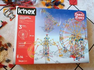 K'nex lotto Thrill Rides e altro come da foto