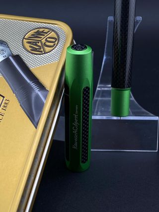 Pluma Kaweco Ac Sport Carbono Verde