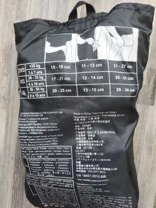 Set Protectores Oxelo Talla S