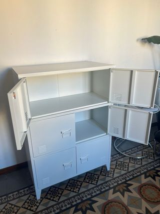 Armario Metálico Gris SKLUM