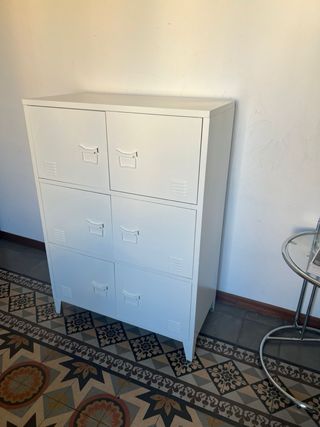 Armario Metálico Gris SKLUM