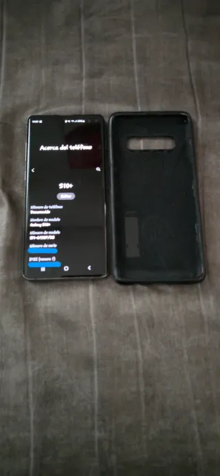 Samsung S10+ Nero