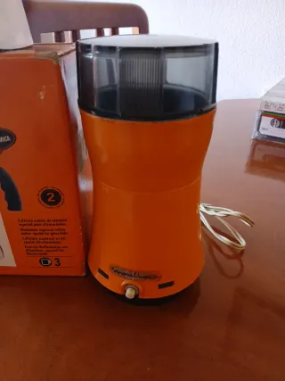 Lote Cafetera Italiana Monix y Molinillo Moulinex