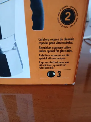 Lote Cafetera Italiana Monix y Molinillo Moulinex