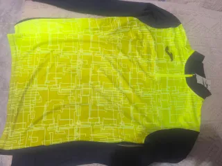 Sudadera Joma Running Negra y Amarilla