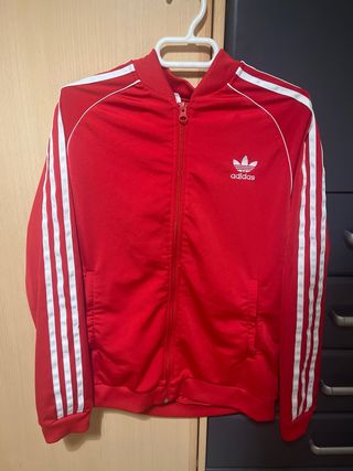 Chaqueta Adidas Roja Talla L