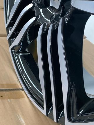 4 llantas ronal R57 18" 4x100 et44 black from pol.