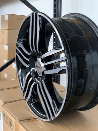 4 llantas ronal R57 18" 4x100 et44 black from pol.