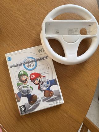 Mario Kart Wii + volante