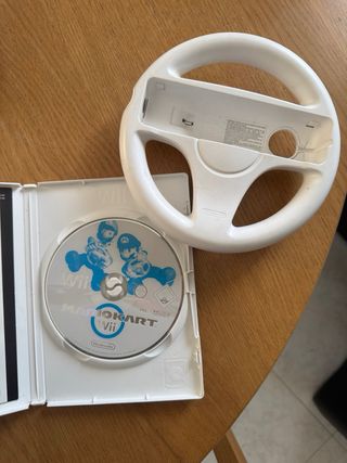 Mario Kart Wii + volante