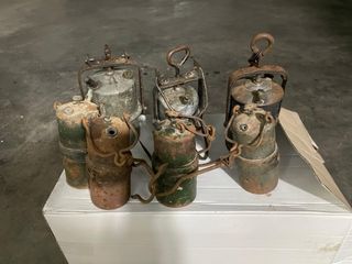 Lampade minatore antiche