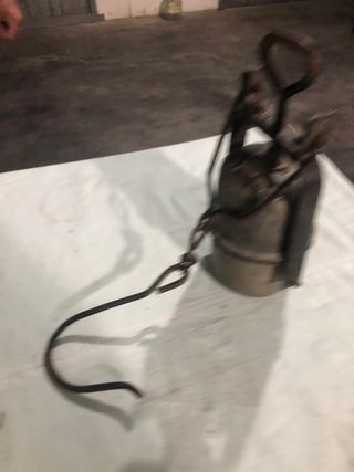 Lampade minatore antiche