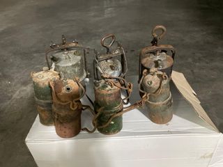 Lampade minatore antiche