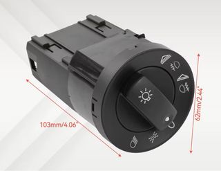 Control interruptor luz faro