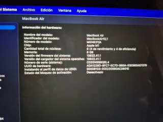 Macbook Air 13 con batería nueva