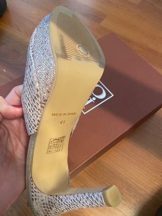 Zapatos Joni Tacón Peep Toe