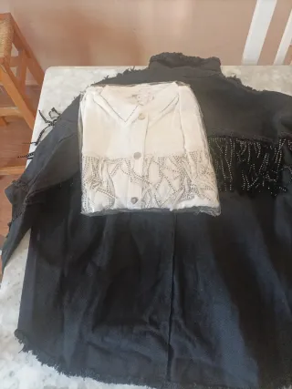 Chaqueta Lily Rose Madrid Talla S Flecos