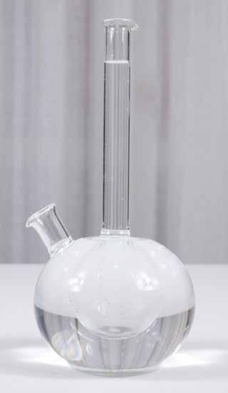 Ampolla vetro borosilicato laboratorio anni 60