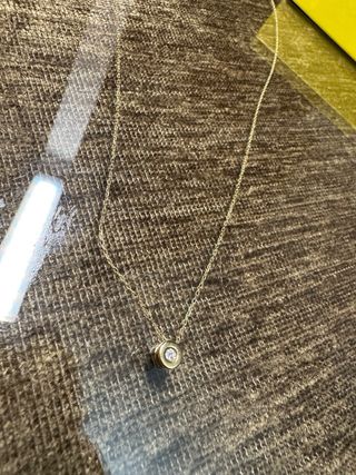 Gargantilla Oro 9k Chatón Brillante Evie Siglo XXI