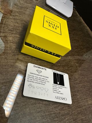 Gargantilla Oro 9k Chatón Brillante Evie Siglo XXI