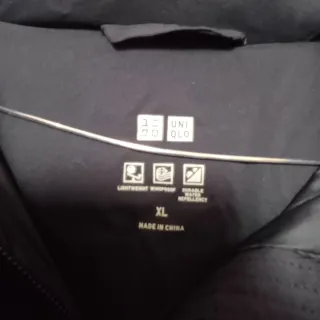 Piumino Uniqlo Invernale Nero