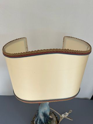 Lampada Scultura Capodimonte Donna