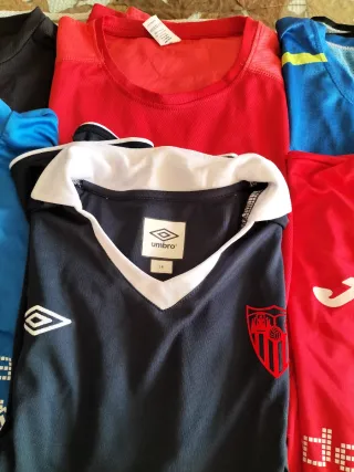 Lote 6 Camisetas Deportivas Joma y Umbro