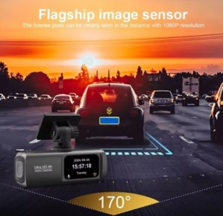 Dashcam Cámara Coche 4K