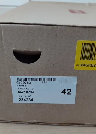 Zapatillas Levi's Marrones Talla 42