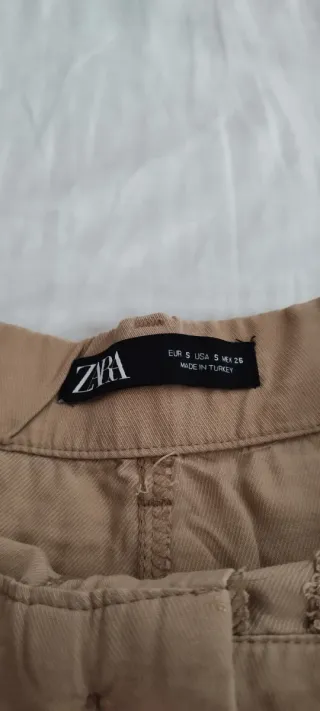 Pantalones cortos beige