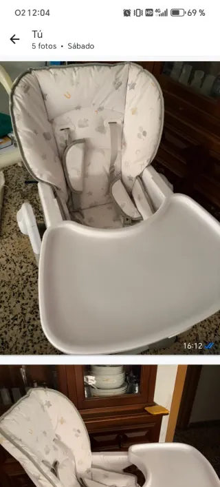 Chicco Polly2Start Trona y Hamaca Bebé