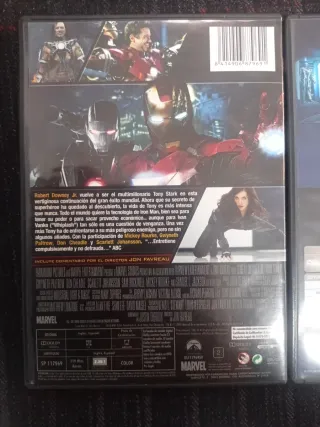 Ironman 2 y 3 DVD