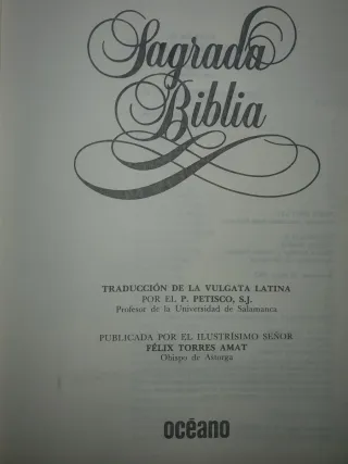 LA SAGRADA BIBLIA