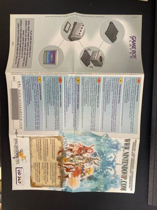 Final Fantasy Tactics GBA Nintendo