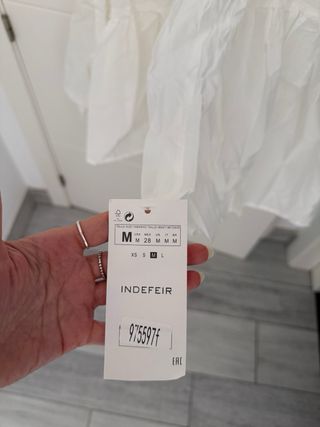 Vestido largo blanco