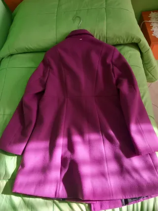 Cappotto Camomilla Viola Donna
