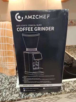 Molinillo de café amzchef CG209