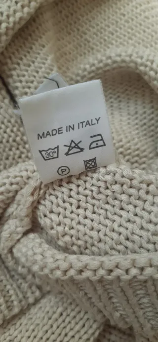 Jersey de punto beige