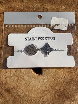 Pulsera Acero Nudo Brujas Tetragramaton