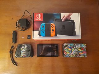 Consola Nintendo Switch 2019 Gris + Accesorios