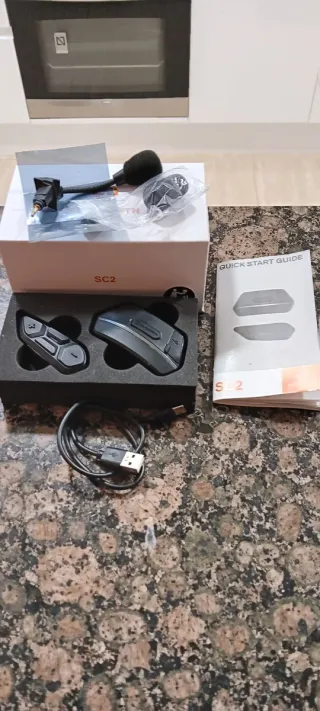 Intercomunicador SC2 Edge Schubert para Casco