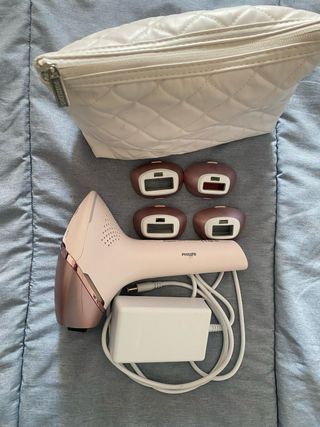 Depiladora Philips Luz Pulsada Gold/Pink