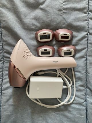 Depiladora Philips Luz Pulsada Gold/Pink